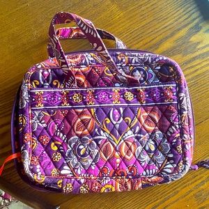 Vera Bradley iPad or book holder in purple , barely used